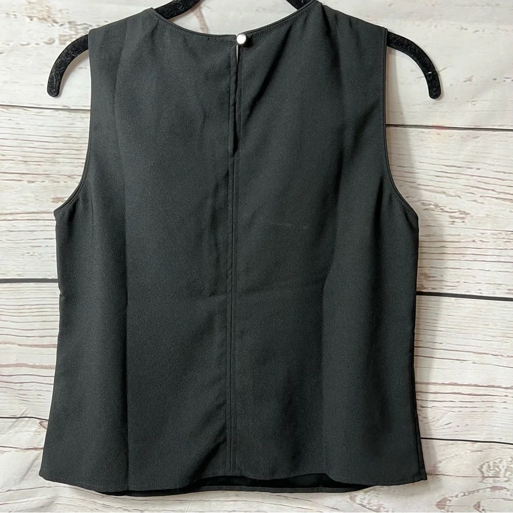 Nwt Whbm Sleeveless Cropped Shell Top